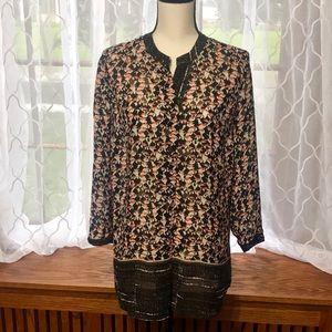 Nic +Zoe Dress shirt Size Small